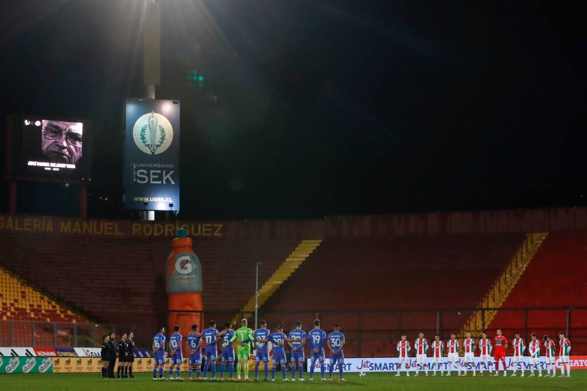 El compromiso entre Universidad de Chile y Palestino en Santa Laura jugado en 2023.