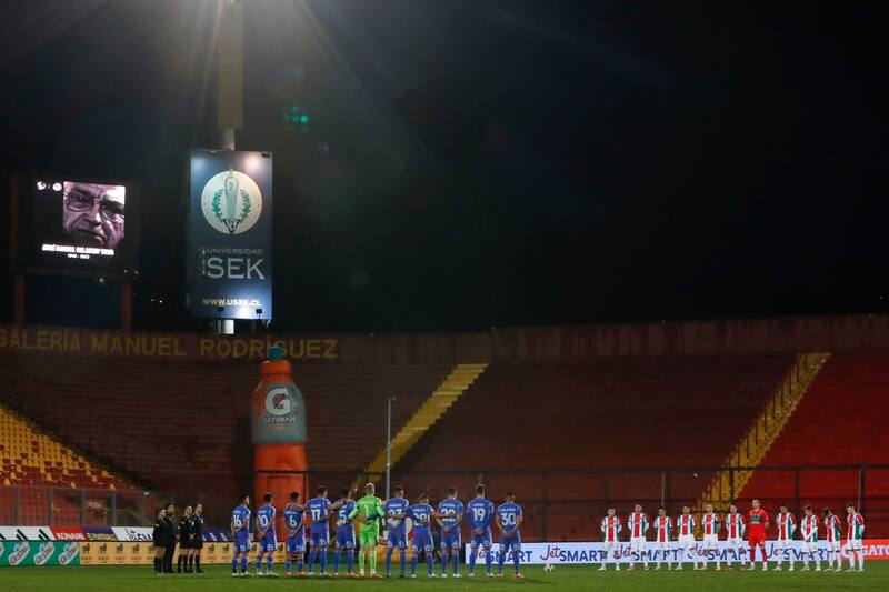 El compromiso entre Universidad de Chile y Palestino en Santa Laura jugado en 2023.