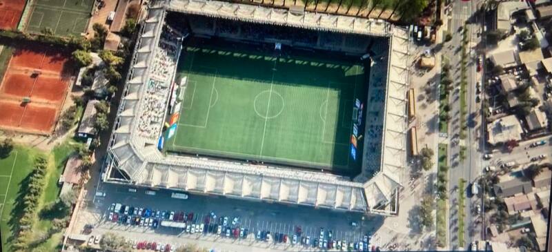 Estadio semivacío para el duelo de Audax ante la U.