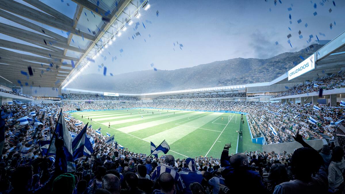 Así quedará el nuevo San Carlos de Apoquindo, recinto de Universidad Católica.