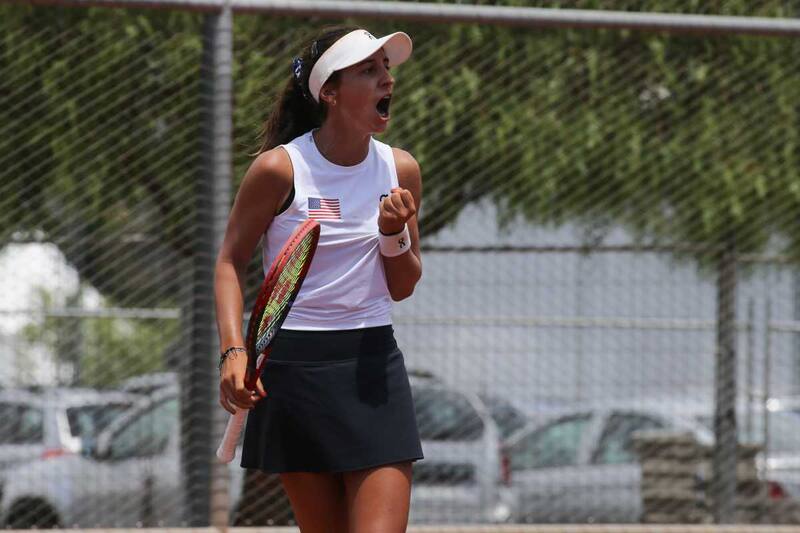 También avanzo en la Billie Jean King. Foto: Davis Cup Junior Finals