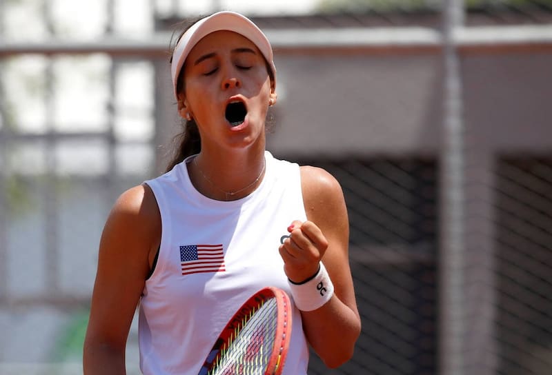 Defendió sus títulos juveniles en la Copa Davis y la Billie Jean King. Foto: ITF