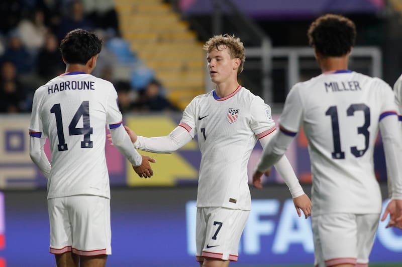 Los norteamericanos le metieron 9 goles a Nueva Caledonia. Foto: Agencia Aton.