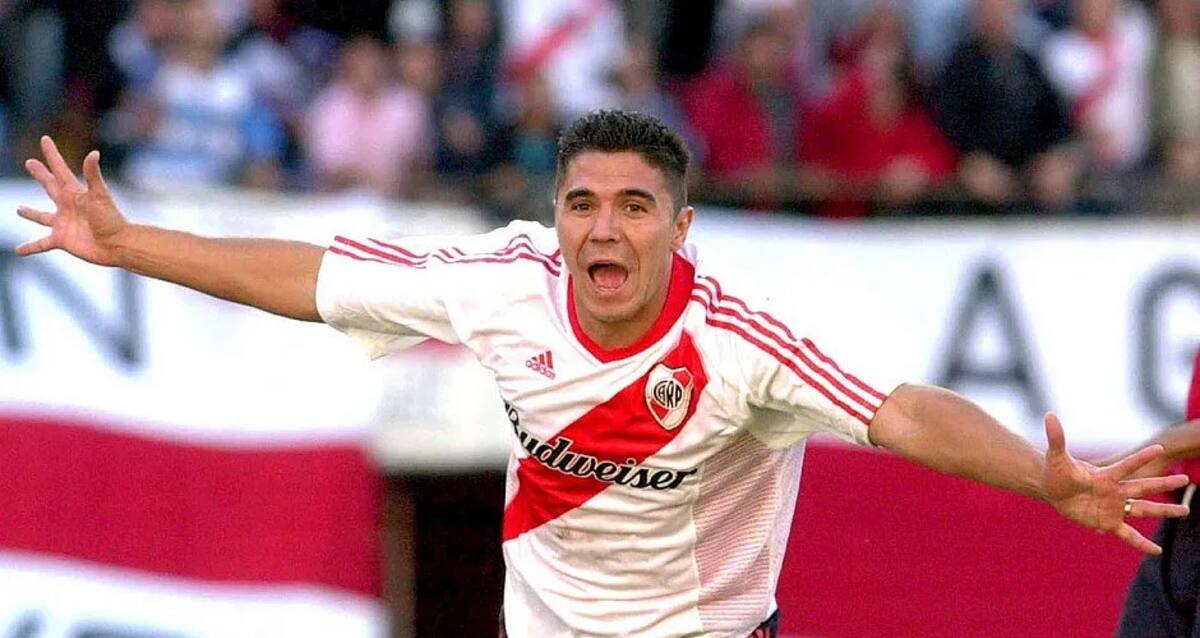 El ex River elogió a Paulo Díaz.