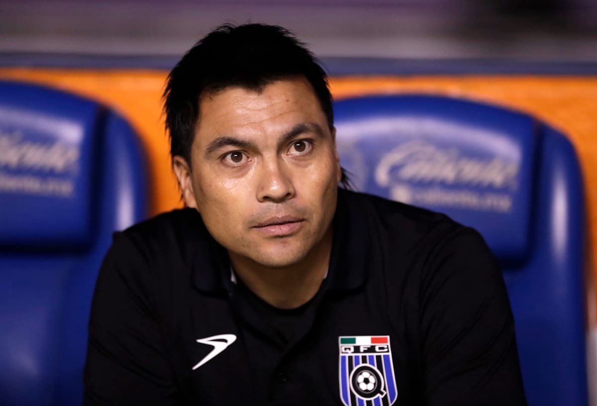 El Chino consiguió estar invicto en los últimos ocho partidos de la Liga MX con el Querétaro. Foto: Agencia EFE.