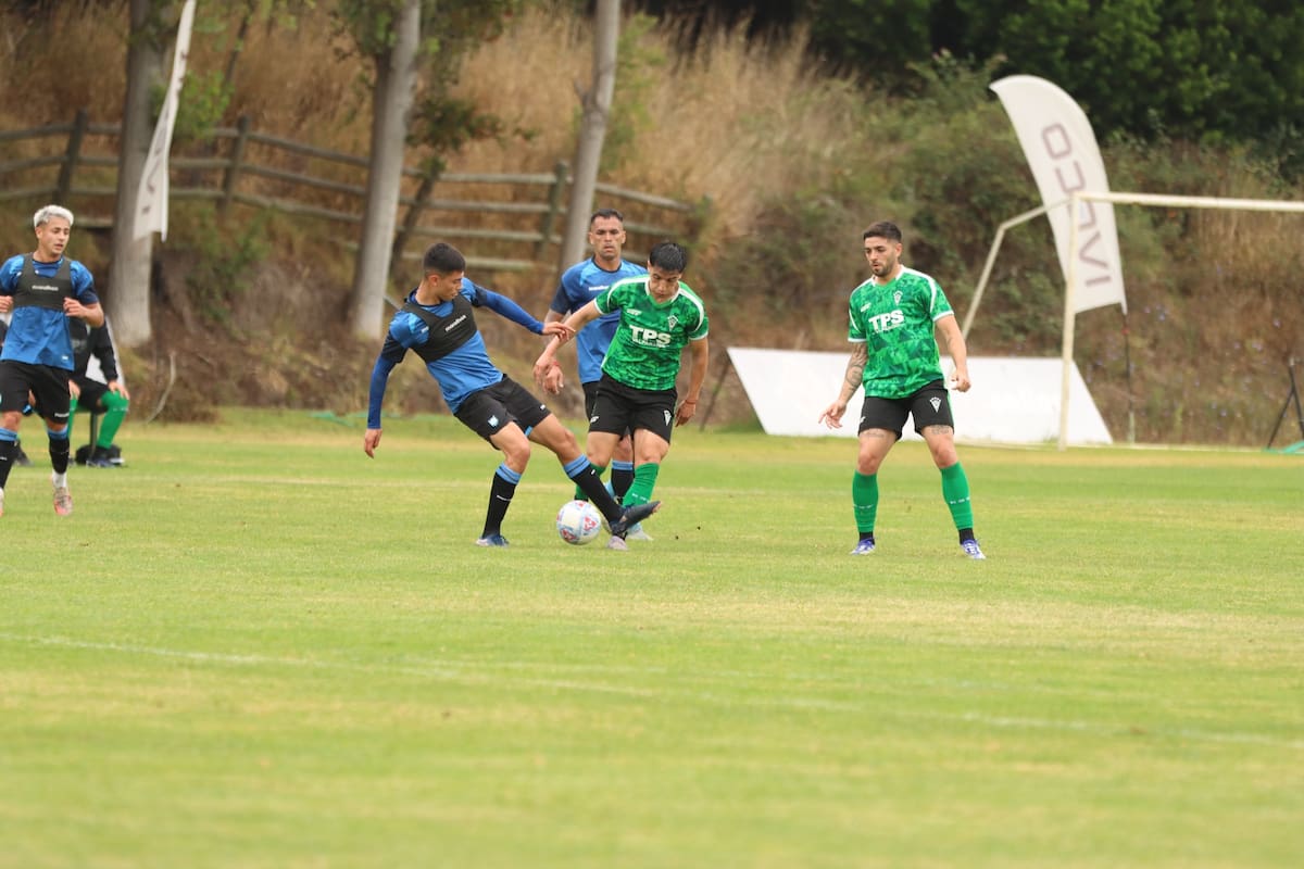 El joven delantero caturro suma tres goles en cuatro partidos durante la pretemporada. Foto: Comunicaciones Wanderers.