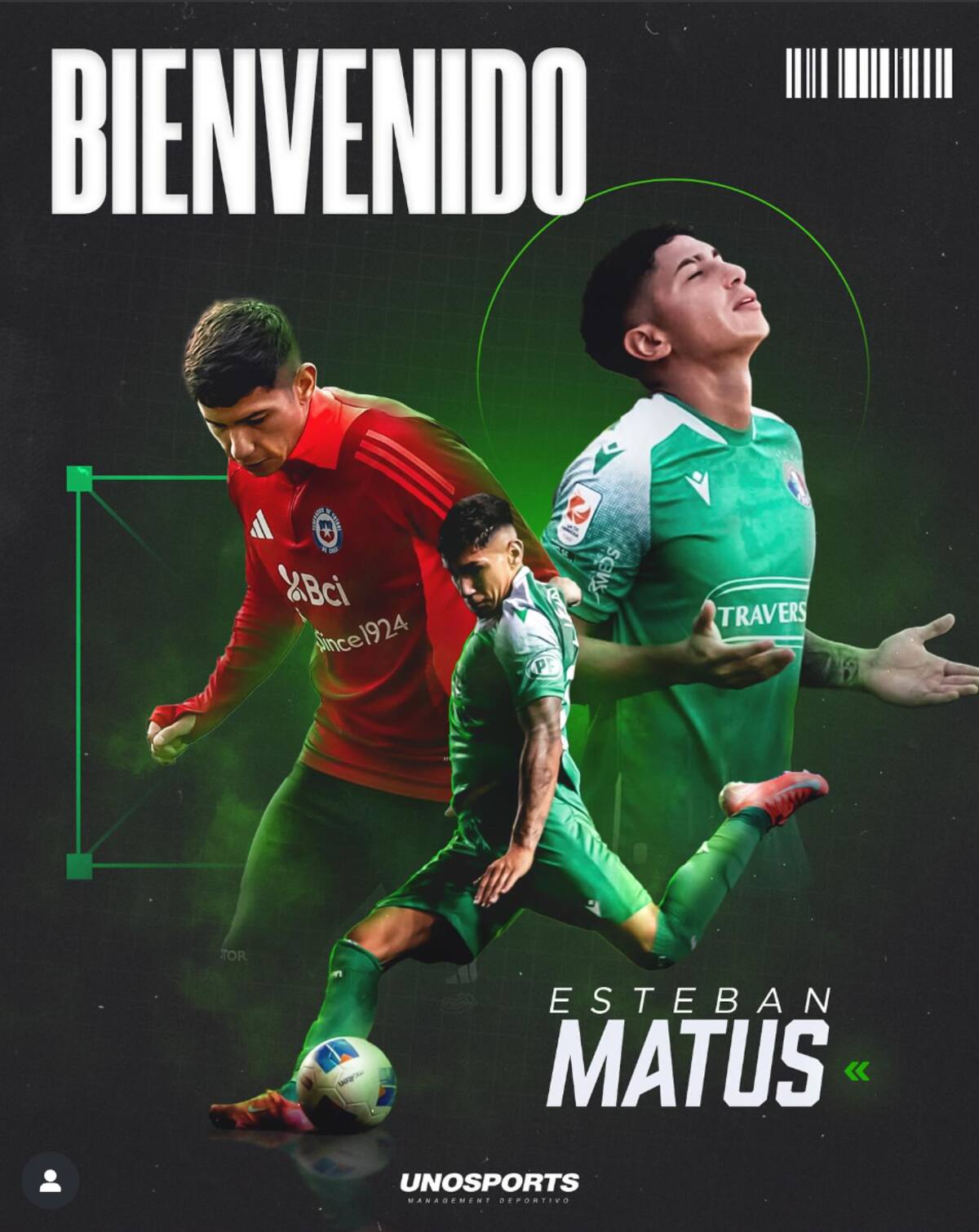 Cambió de agencia de representación en medio de la batalla legal de la U y Audax Italiano.