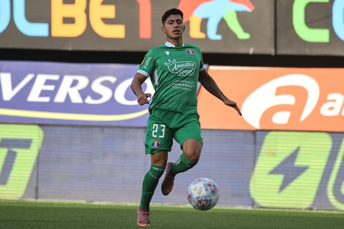 El defensor de Audax Italiano. Foto: Agencia Aton.