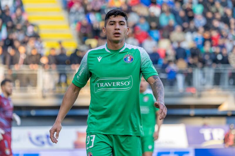 en el duelo de Audax Italiano vs Colo Colo por la Liga de Primera 2025. Foto: Felipe Escobedo.