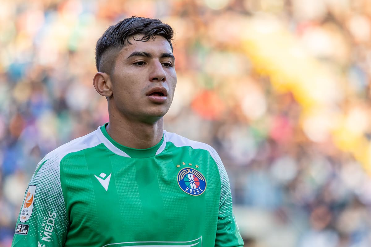 Esteban Matus en el duelo de Audax Italiano vs Colo Colo por la Liga de Primera 2025. Foto: Felipe Escobedo
