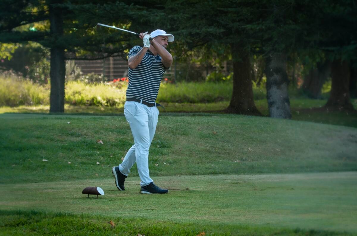 VIDEO | También es zurdo en el golf: Esteban Paredes se lució con tremendo tiro en el Pro-Am del Chile Classic