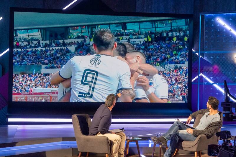 Esteban Paredes y Johnny Herrera en Historias de Matchday de TNT Sports.