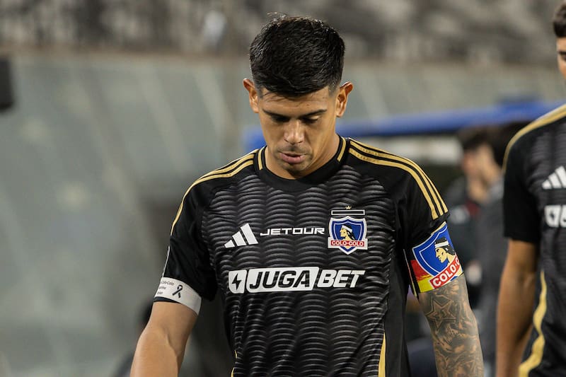 El volante no será considerado para enfrentar a Unión La Calera en el Estadio Monumental. Foto: Felipe Escobedo.