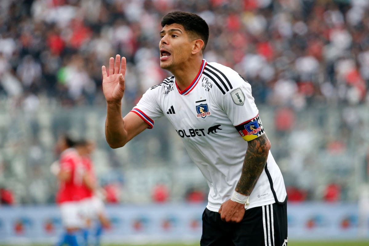 Esteban Pávez, capitán de Colo Colo