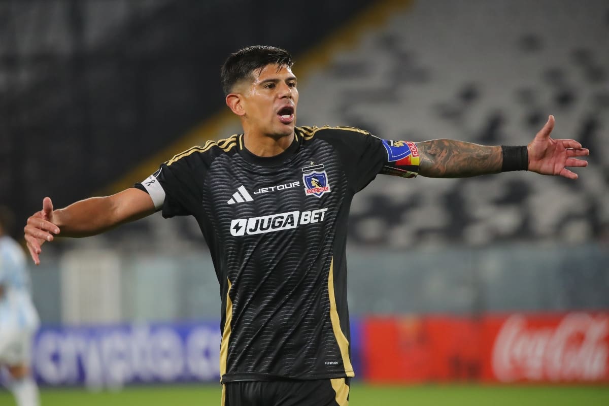 El capitán de Colo Colo no estará disponible ante Unión Española. Foto: Aton.