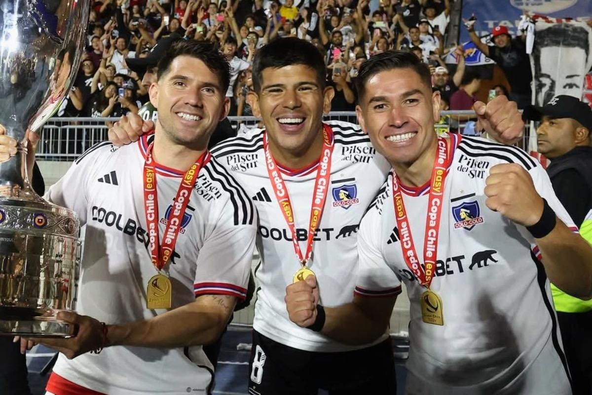El capitán se sumó a los mensajes de despedida para 2026. Foto: Colo Colo Oficial.
