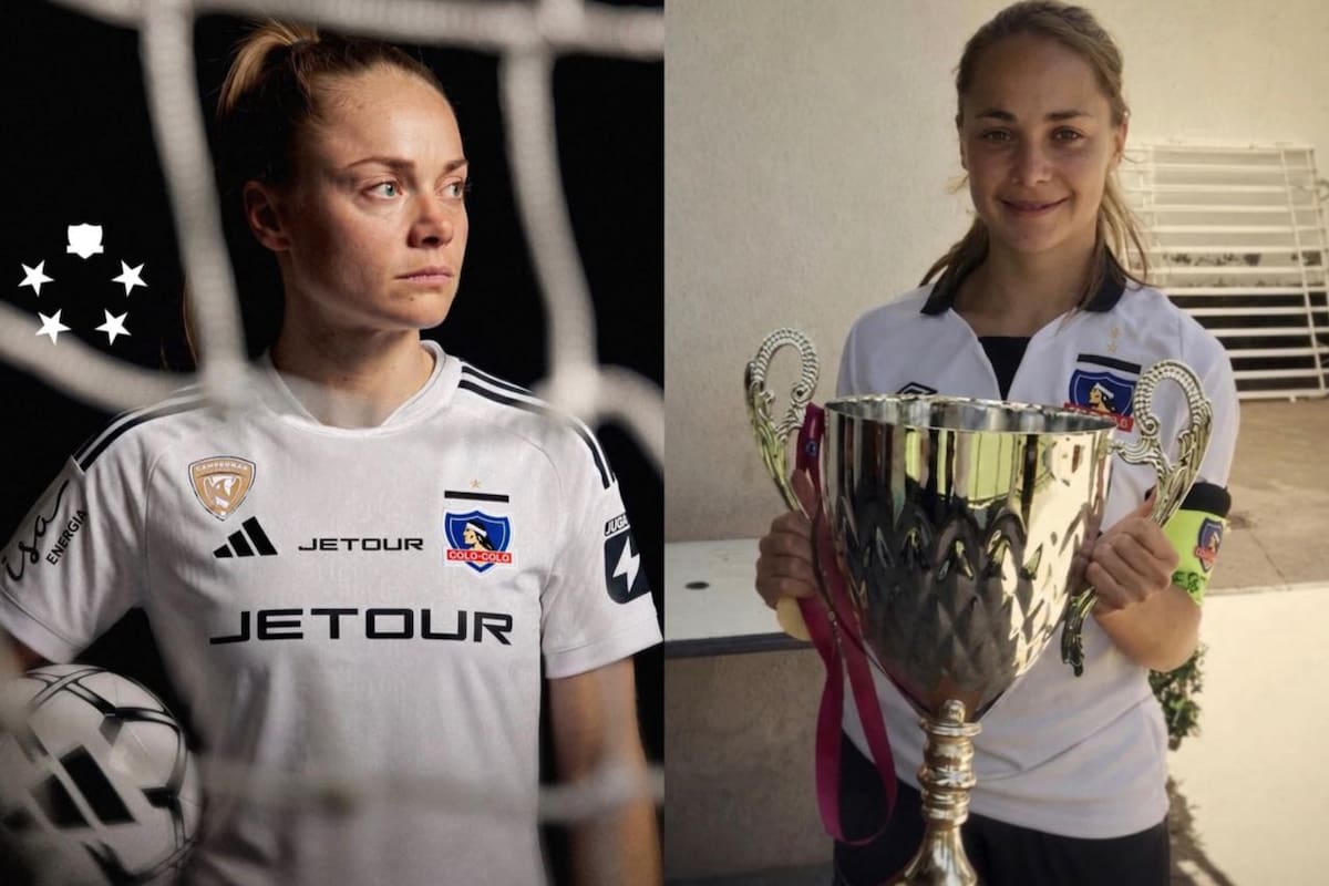 La delantera argentina es la flamante refuerzo de Colo-Colo para pelear Copa Libertadores. Fotos: Colo-Colo Oficial.