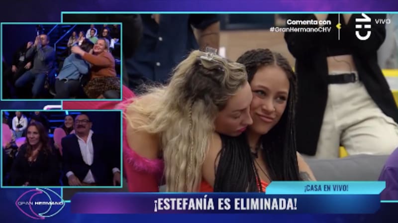 Estefanía Galeota es la tercera eliminada de "Gran Hermano" Chile. Foto: CHV.
