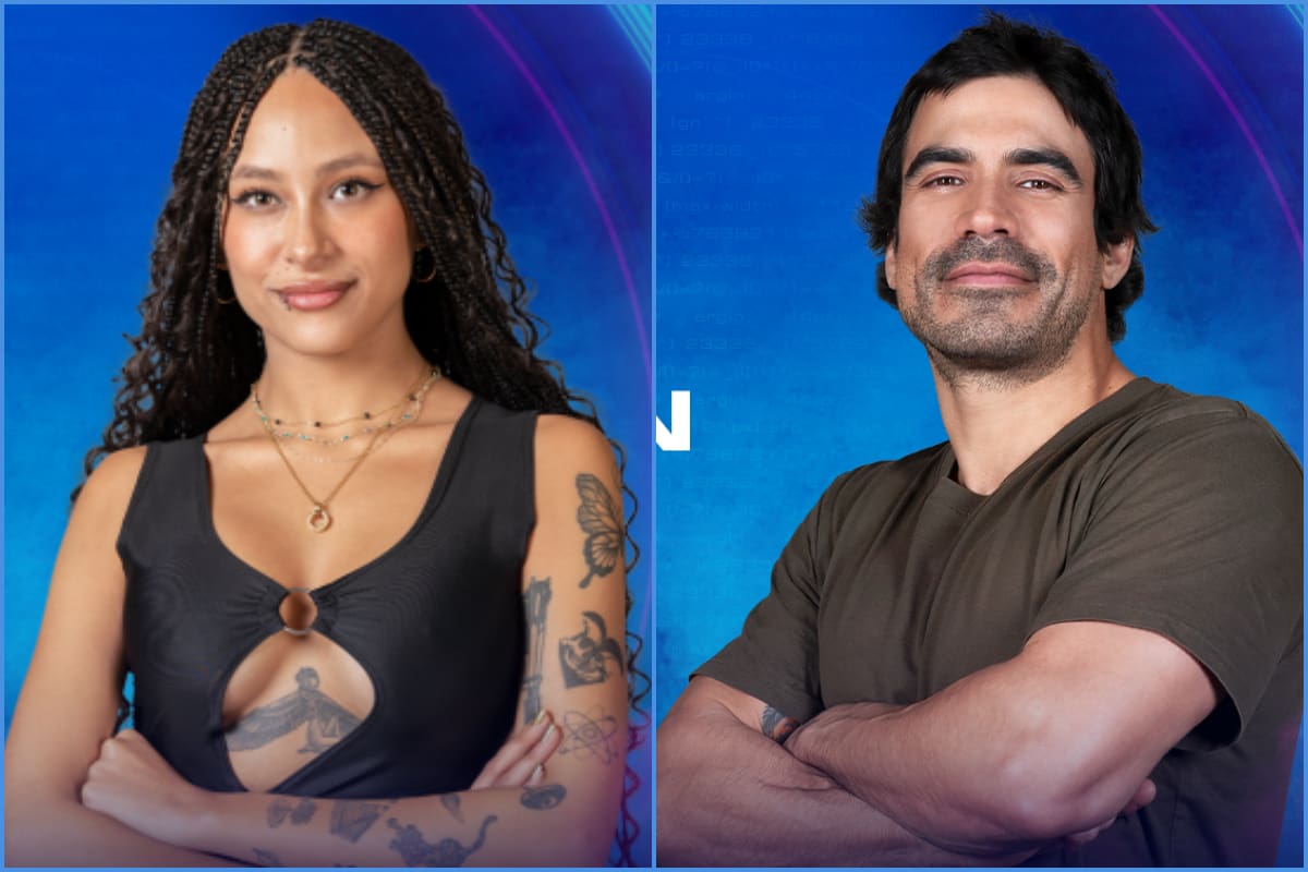 Estefanía Galeota y Sebastián Ramírez de "Gran Hermano" Chile.