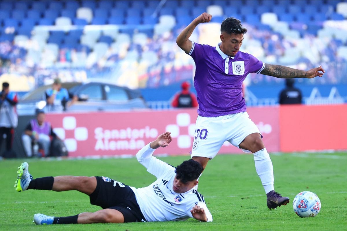 El zurdo con la camiseta de Deportes Concepción. Foto: Agencia Aton.