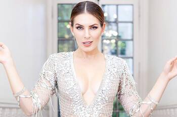 “El momento más feliz de nuestras vidas”: Eugenia Lemos anuncia su embarazo con despampanante vestido rojo