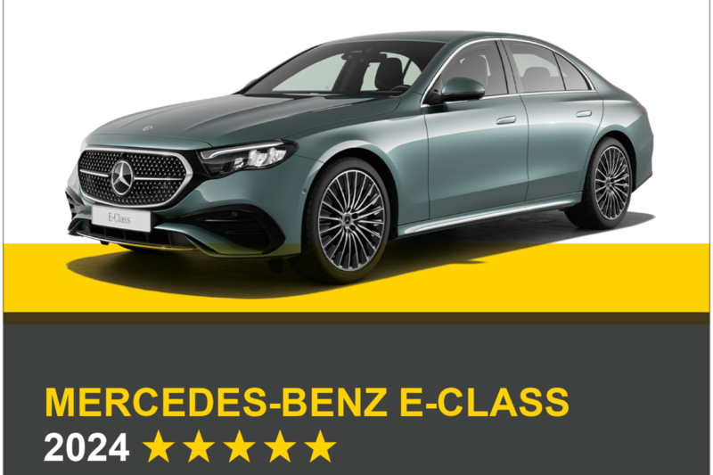 El Mercedes Clase E fue elegido el vehículo más seguro por la Euro NCAP