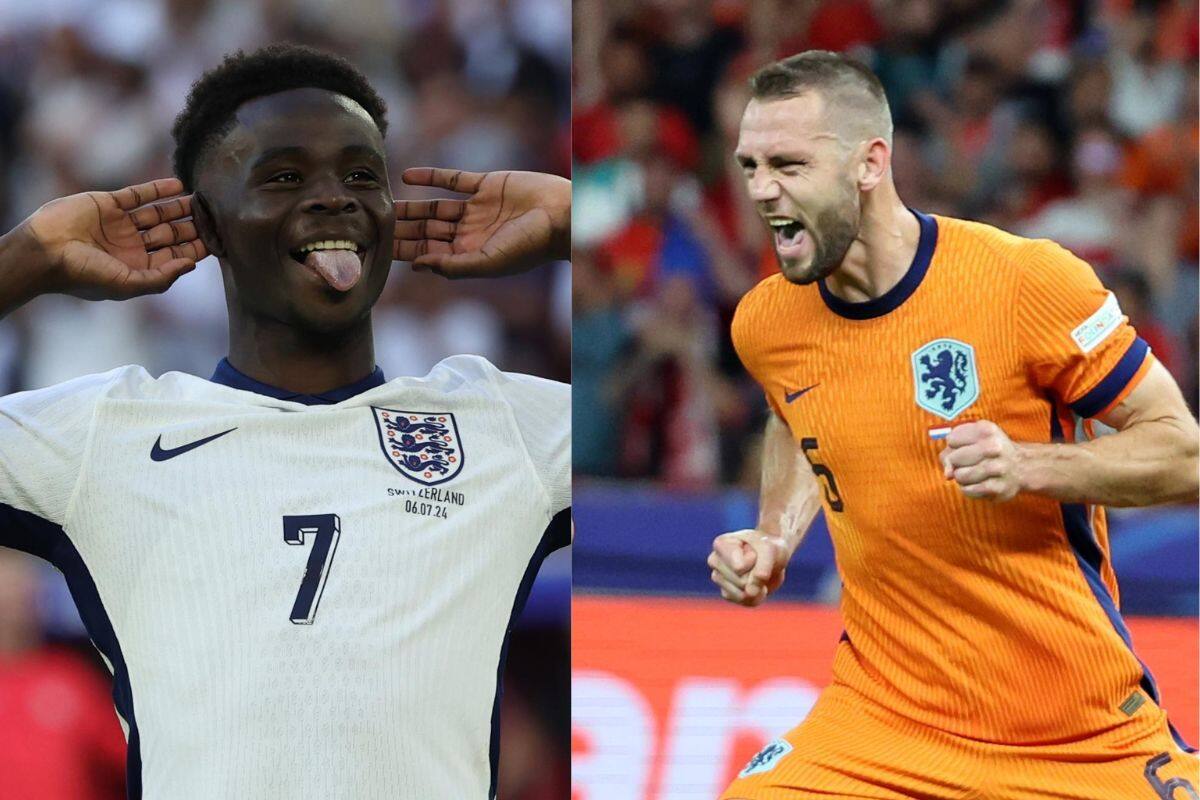 Inglaterra y Países Bajos chocarán este miércoles en Dortmund, en busca de la final continental. Fotos: EFE.