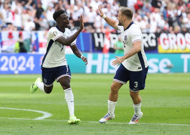 Inglaterra sigue sin convencer, pero ya está en semifinales. EFE