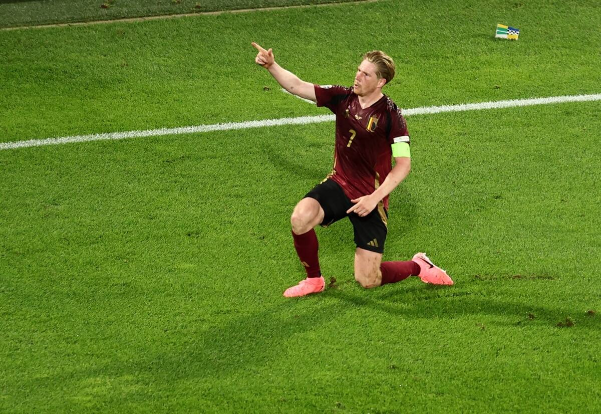 Bélgica y Kevin de Bruyne quieren evitar un nuevo fracaso. EFE
