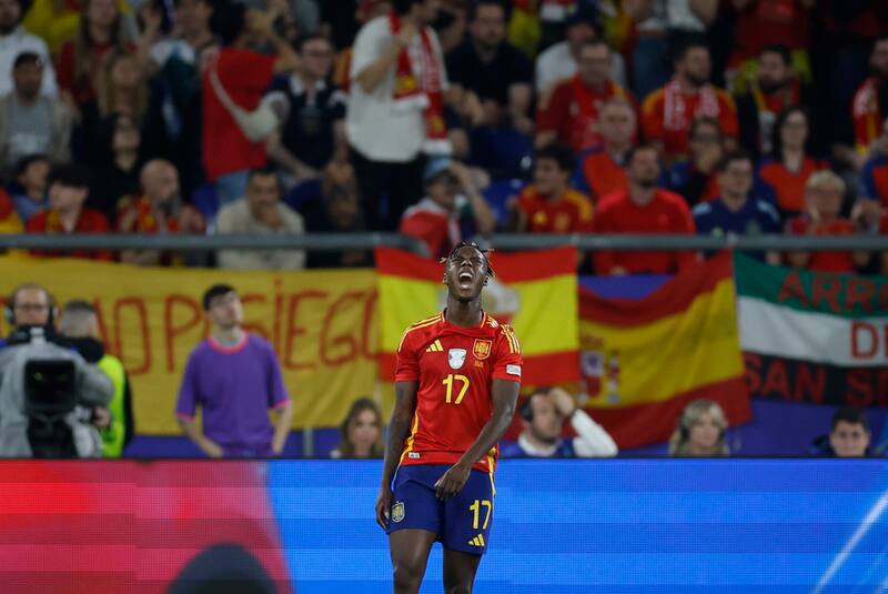 España lleva dos triunfos en la Euro. EFE