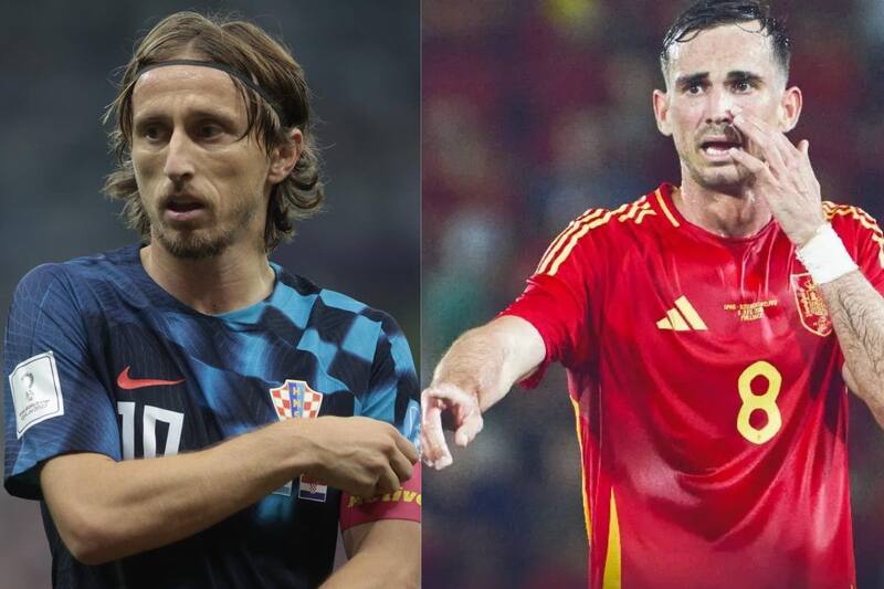 Croacia enfrentará a España este sábado, en un duelo de dos candidatos a la corona continental.