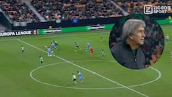 VIDEO | Pellegrini no lo podía creer: el golazo de mitad de cancha que recibió Betis en Europa League