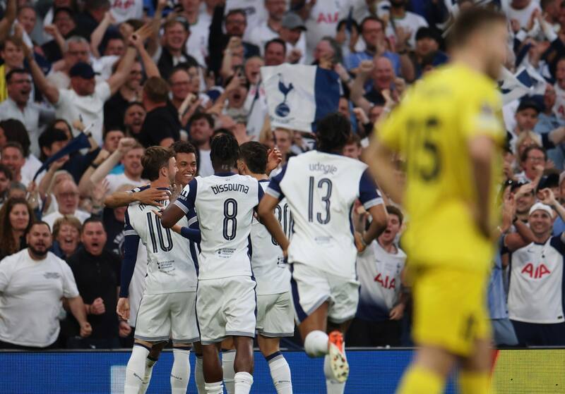 Tottenham derrotó a Bodo/Glimt en Londres. EFE