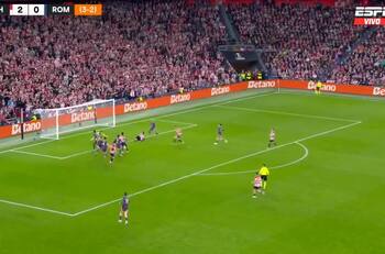 Locura en San Mamés: con este golazo Athletic de Bilbao selló la remontada ante la Roma en Europa League
