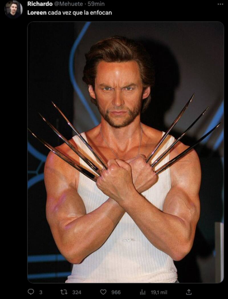 También hubieron burlas por las uñas que utilizó Loreen / Twitter