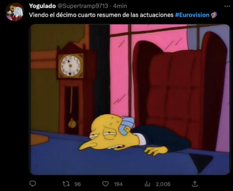 Los internautas se burlaron de la larga espera para conocer al ganador / Twitter