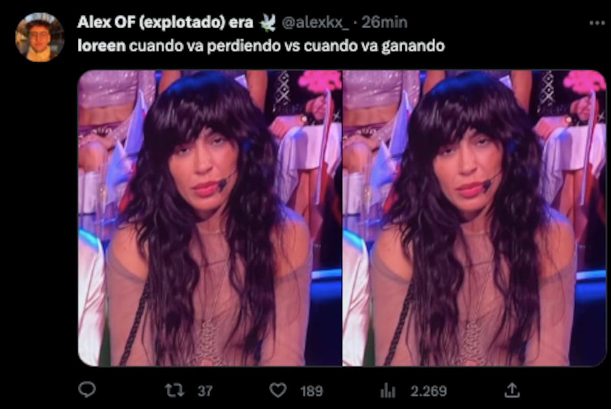 Los usuarios de Twitter se burlaron de la actitud de Loreen