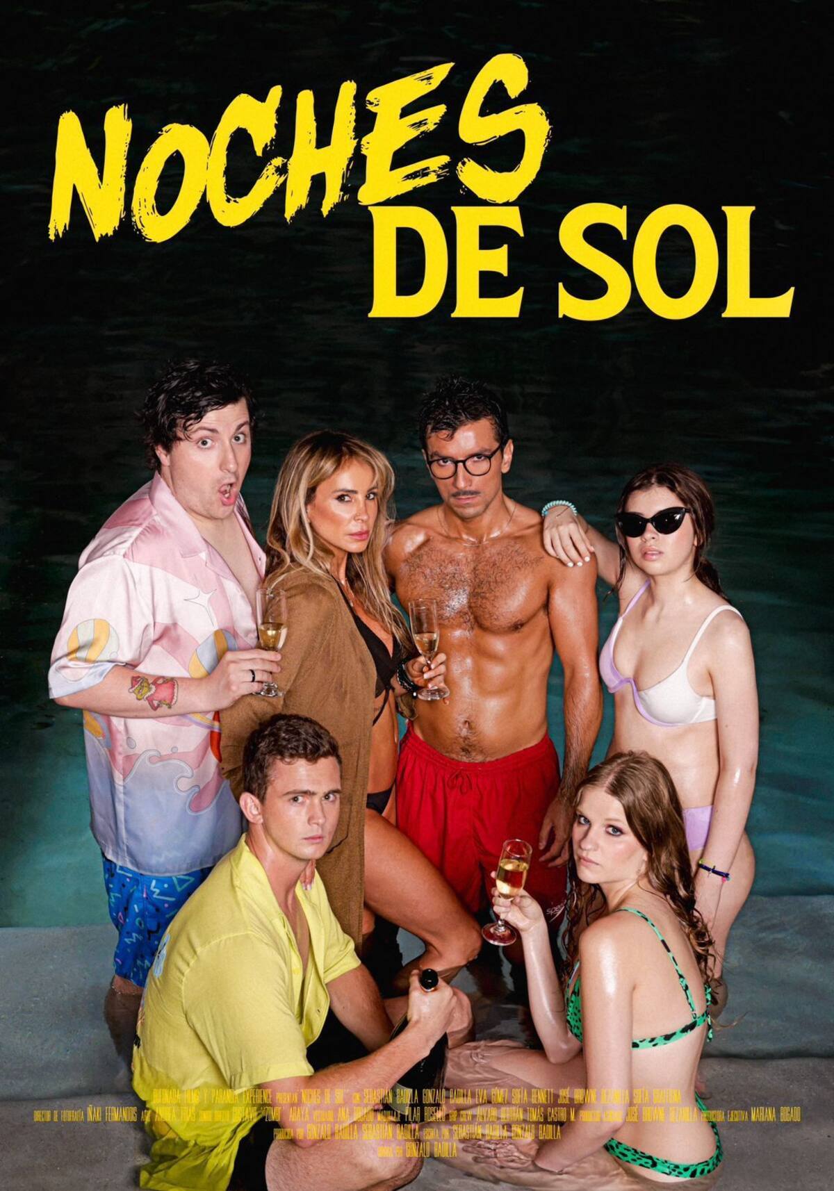 Afiche de "Noches de sol".