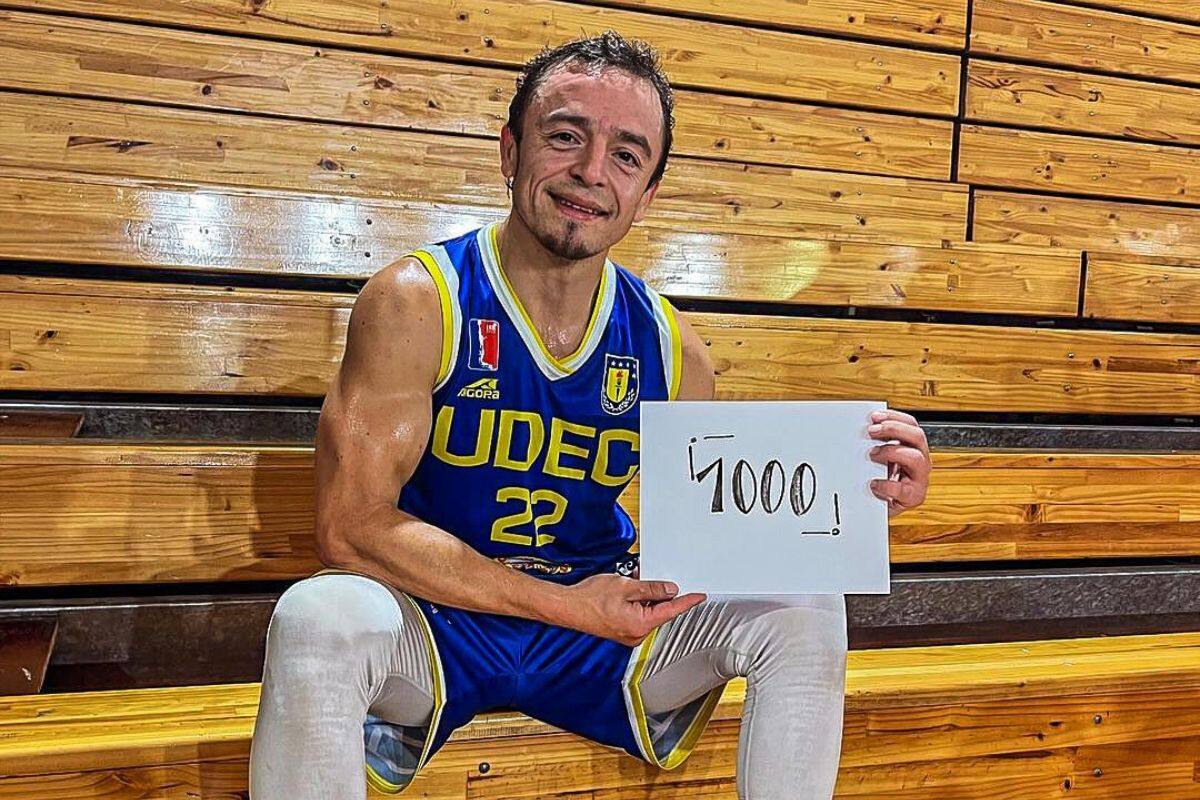y su récord en el basquetbol chileno.