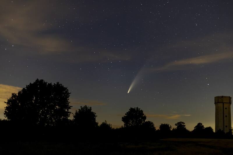 En abril pasará el cometa "Diablo".