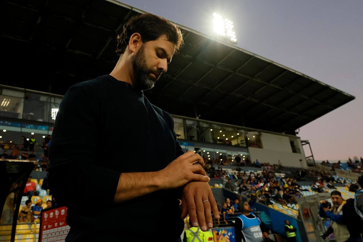Gustavo Leal, entrenador de los Ruleteros. Agencia Aton