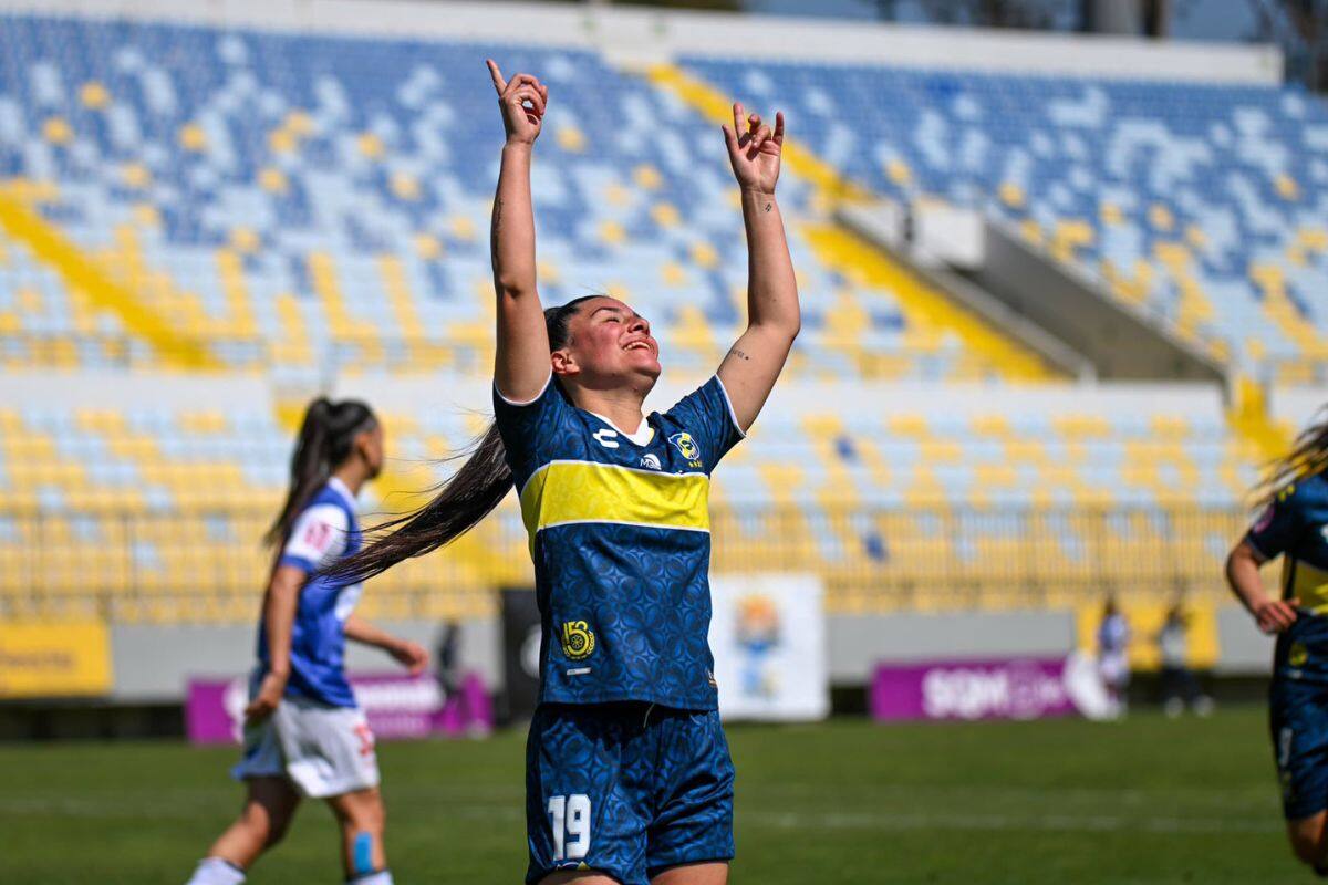 Everton clasificó agónicamente a Playoffs al desplazar del octavo puesto a Palestino en la última fecha de la fase regular. Foto: Campeonato Chileno.