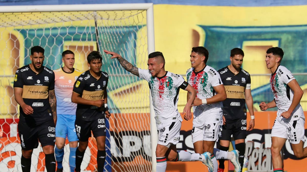 Palestino le gana a Everton en Viña y cierra la primera rueda metido en la pelea de arriba