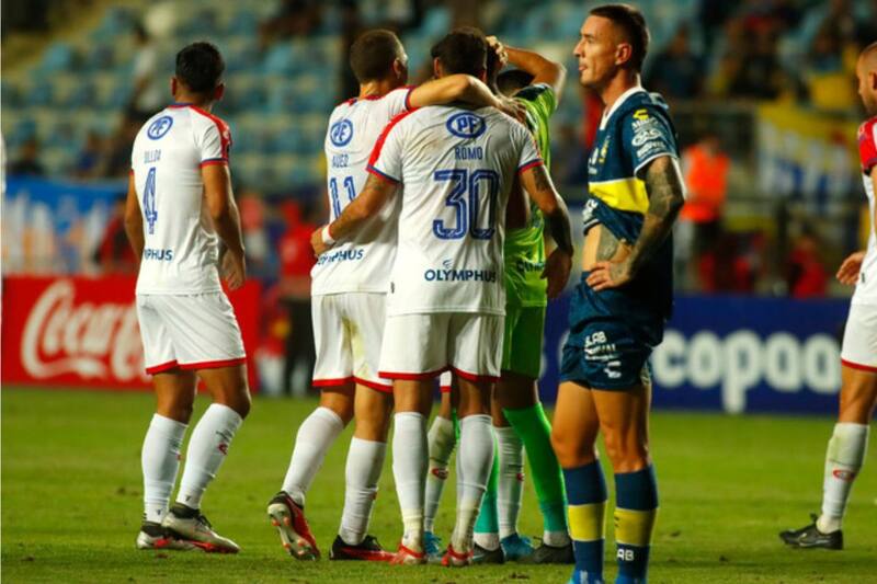 La caída ante Unión La Calera privó a Everton de entrar a la fase grupal de la Copa Sudamericana. Foto: Agencia Aton.