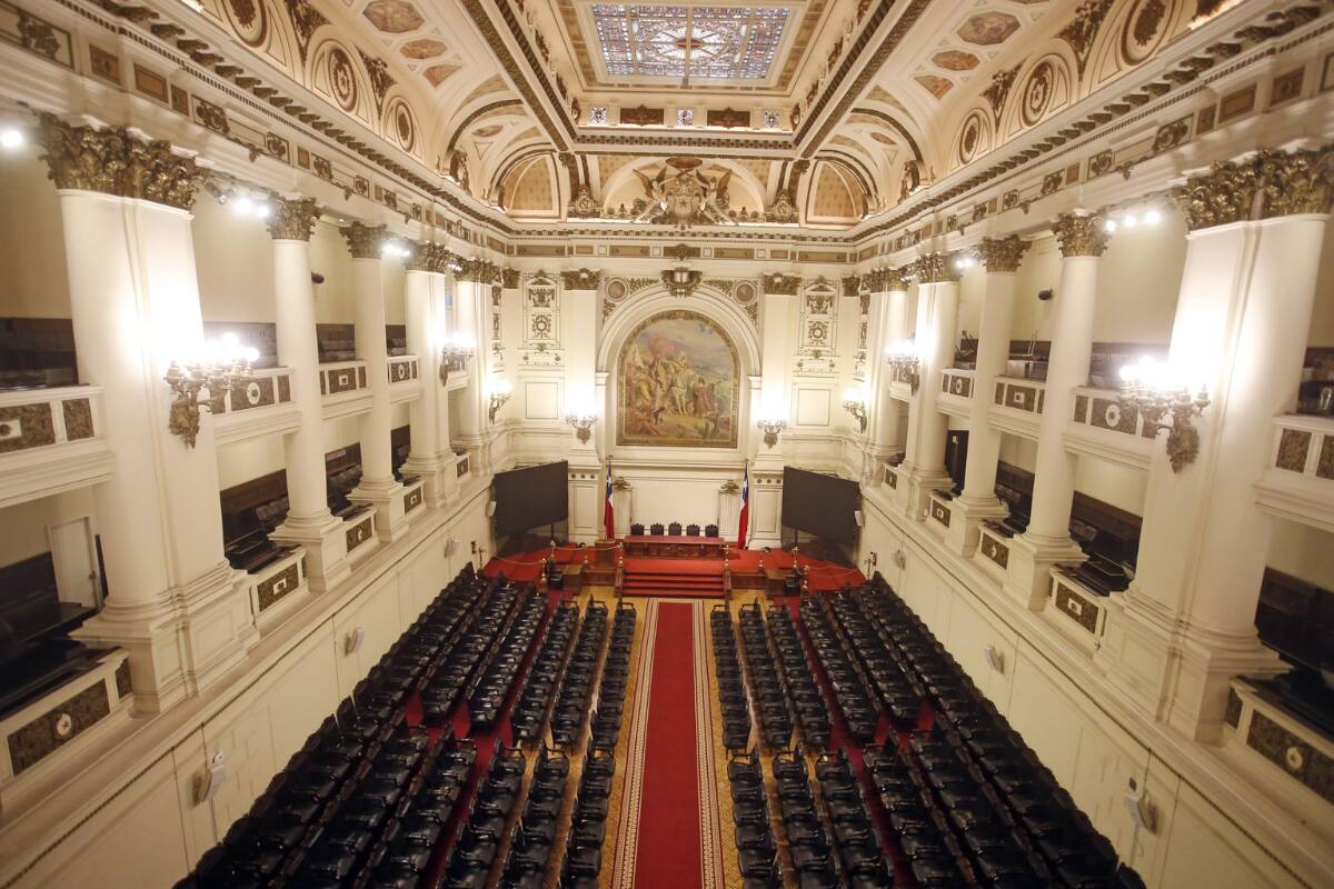 El edificio albergó al Congreso Nacional antes de la dictadura militar.