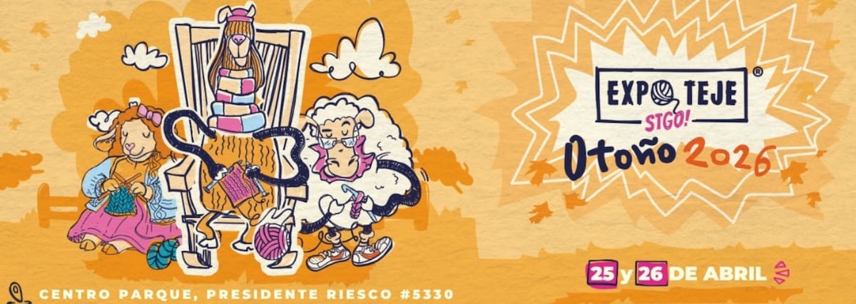 La nueva edición se llevará a cabo el próximo 25 y 26 de abril en Presidente Riesco 5330, Las Condes. Foto: Expo Teje.