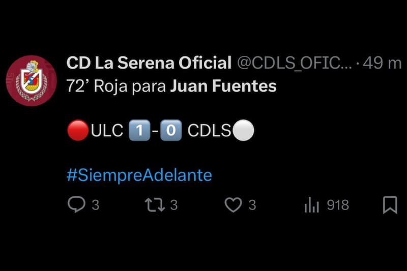 El volante estuvo sólo 48 segundos en cancha.