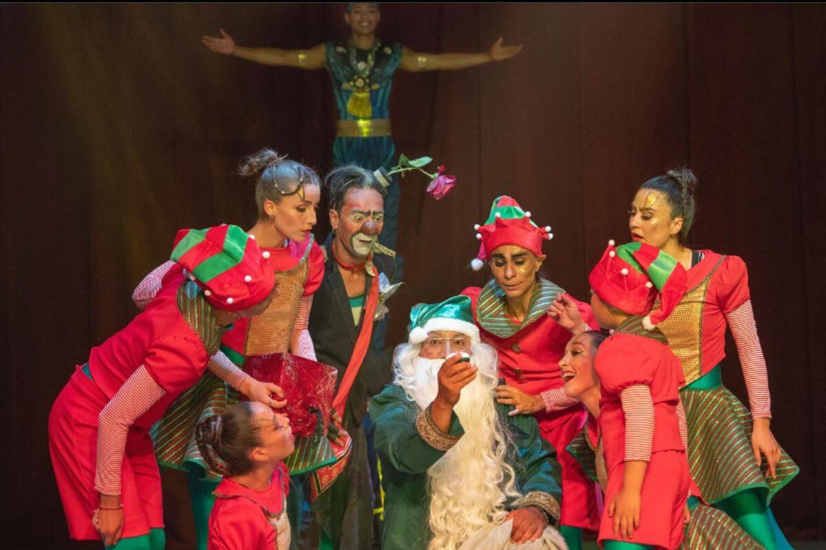 La función disponible es para el 13 de diciembre.
Créditos: Extraordinario Circo.