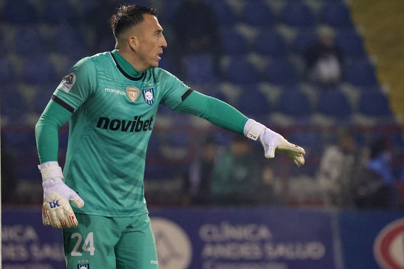 Fabián Cerda en su paso por Huachipato.