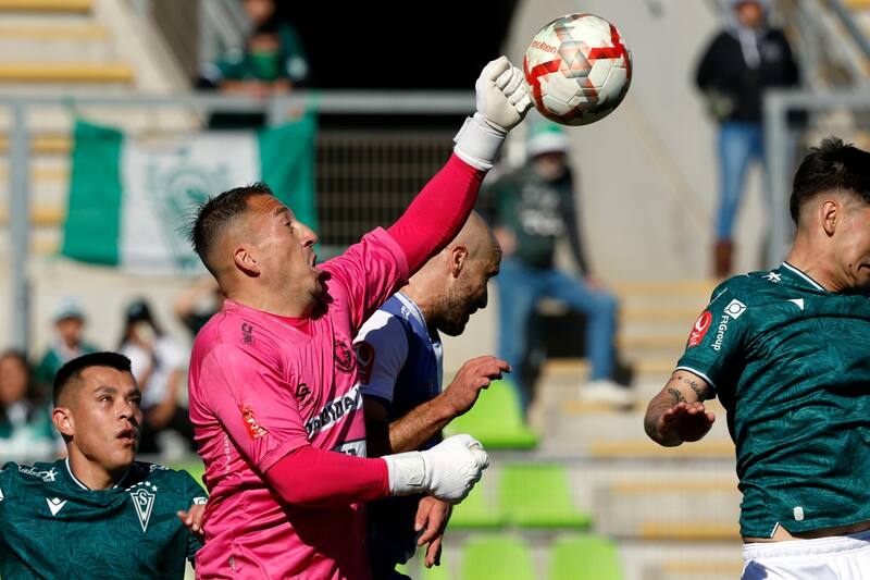 en el partido de Deportes Antofagasta frente a Santiago Wanderers en Primera B